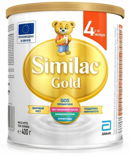 Similac Молочко Similac Gold 4, с 18 месяцев, 400 г