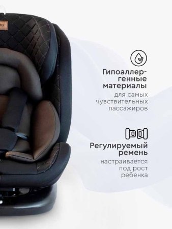 Tomix Автокресло Major IsoFix (0-36 кг) / цвет чёрный