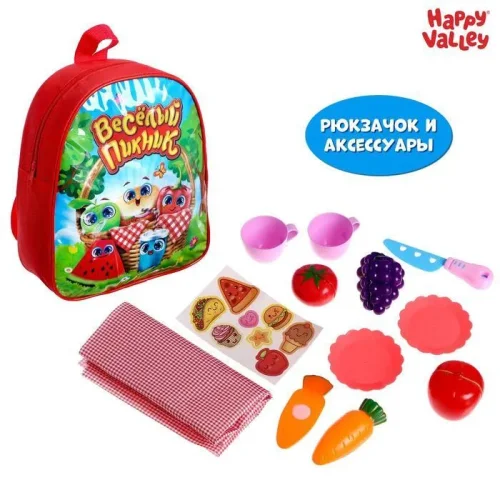 Happy Valley Игровой набор Весёлый пикник в рюкзачке / разноцветный