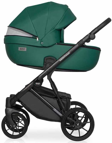 Riko Basic Коляска Montana 3 в 1 Ecco / цвет Emerald (изумруд)
