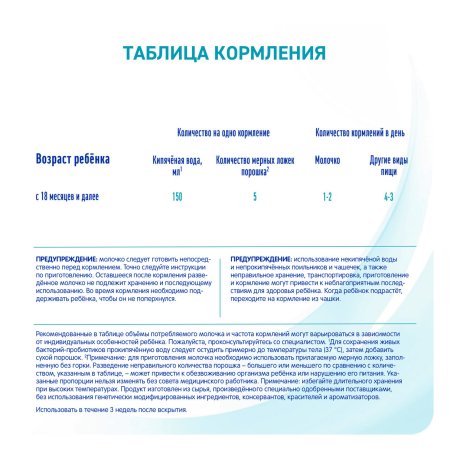 Молочко детское NAN 4 OPTIPRO для роста, иммунитета и развития мозга, с 18мес, 800г