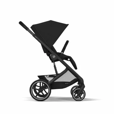 Коляска прогулка CYBEX Balios S Lux BLK+дожд  (Moon Black)