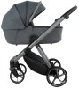 PITUSO Коляска 2в1 Sole короб+прогу. (Grey)