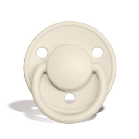 BIBS Соска-пустышка De Lux Silicone, 0-6 месяцев / цвет Ivory