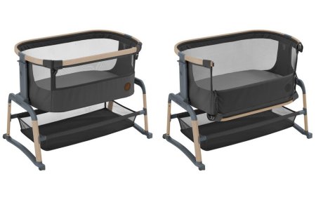 *Maxi-Cosi Колыбель IORA AIR Beyond Graphite ECO/графитовый (c колесами) (11216419/200624/0006086, К