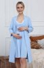 Hunny mammy Комплект для беременных и кормящих 20128, размер 170,176- 96-102 / цвет голубой