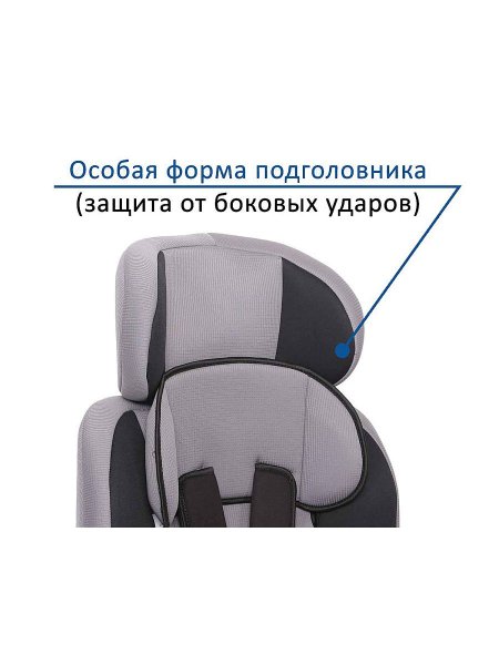 Zlatek Детское автокресло Fregat, 9-36 кг / цвет серый