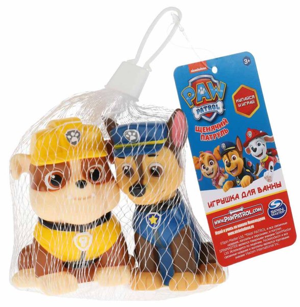 Капитошка Набор игрушек для ванны «Чейз-Гонщик и Крепыш»