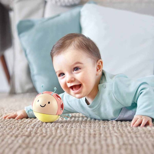 Hape Погремушка - неваляшка "Божья коровка"