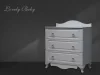 Lovely baby Комод Lotus / цвет белый
