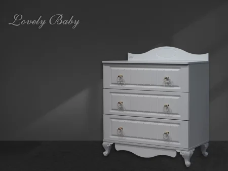 Lovely baby Комод Lotus / цвет белый