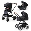 (Т) Коляска 3в1 Bambini Moretti Travel  (Black)