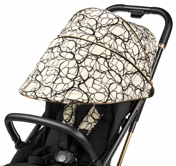 Peg Perego Коляска прогулочная Selfie / цвет Graphic Gold (цветной принт)