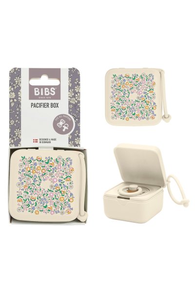 Контейнер для пустышки BIBS x Liberty Pacifier Box - Chloe Meadow - Ivory