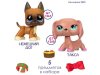 01016Игровой набор "Праздники" Рождественские Каникулы (2 фиг.: Немецкий дог и Такса) (Основная)