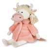 Maxitoys Мягкая Игрушка Luxury, Коровка Варвара в Розовой Шубке, 22 см / цвет розовый