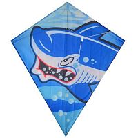 Воздушный змей "Акула" 250095 / цвет синий
