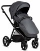 Tutis Коляска 2 в 1 Mio Eco Leather / цвет Dark Grey (темно-серый)