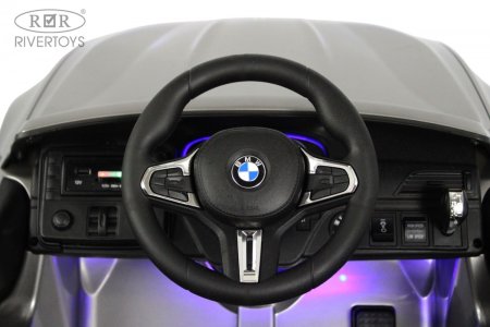 A555MP Электромобиль BMW M5 Competition (Серый глянец)