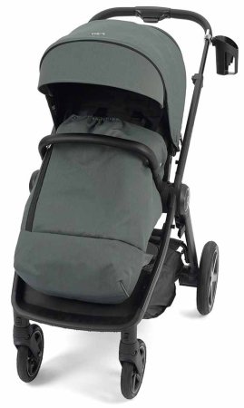 Espiro Коляска 2 в 1 Only 2022 / цвет Graphite Anthracite (серо-зеленый)