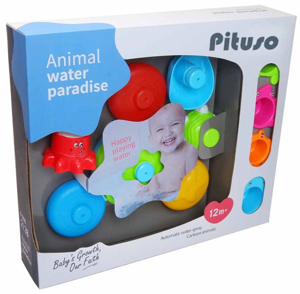 Pituso Набор игрушек для ванны "Праздник на воде"