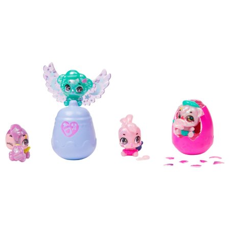 Hatchimals Набор фигурок "Блестящие малыши" (Cюрприз) 4шт 10 сезон