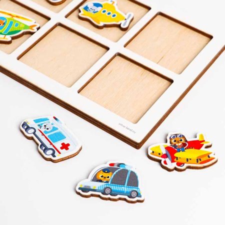 Лесная мастерская Дидактические игры и материалы. Тренажёр памяти "Транспорт"