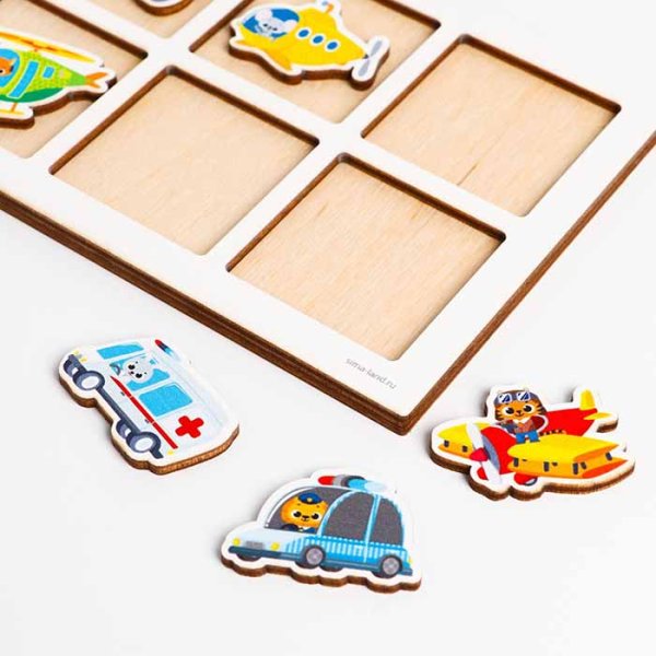 Лесная мастерская Дидактические игры и материалы. Тренажёр памяти "Транспорт"