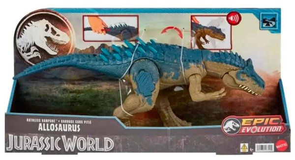 Mattel Фигурка динозавра Аллозавр