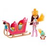 Enchantimals Набор игровой "Рождественские сани" кукла+питомец