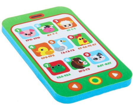 Игрушка для купания-телефон "Животные"