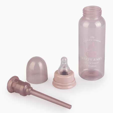 Бутылочка с силиконовой соской 250 мл., lilac, 10015