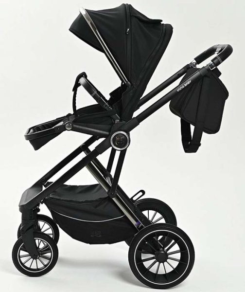 Bambini Moretti Коляска 2 в 1 KR350 / цвет black (черный)