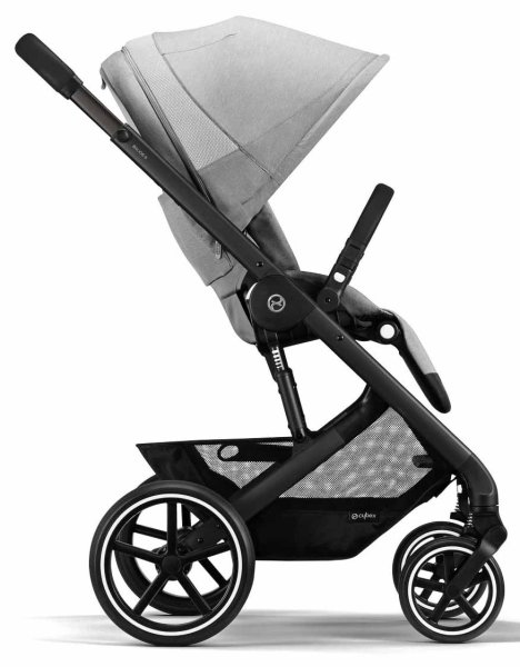 Cybex Коляска 3 в 1 Balios S Lux BLK / цвет Lava Grey (серый)