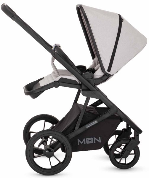 Moon Коляска 2 в 1 Style 2023 / цвет Ice (светло-серый)
