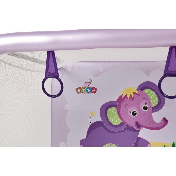 Polini kids Манеж Basic / цвет Сиреневый, Элли