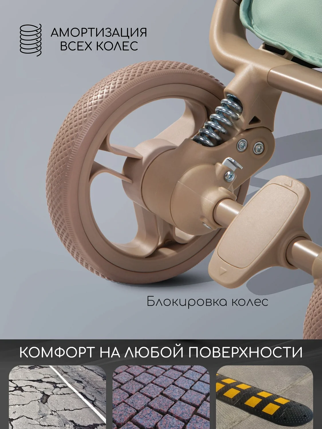Коляска прогулочная Amarobaby, Jaunt