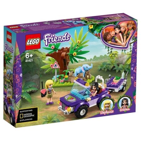 Lego Конструктор Friends "Джунгли: спасение слонёнка"