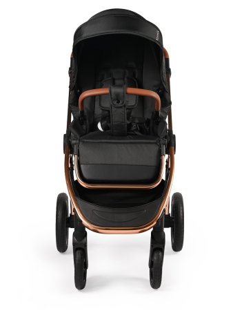 (Т)Коляска 3в1 Tomix Salker LUX  (BLACK+ROSE GOLD)
