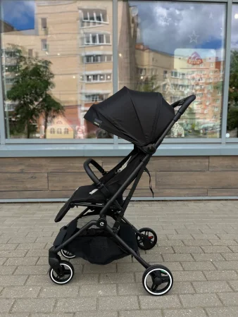 POP Детская коляска, прогулка (10 Черная)