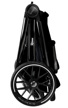 Коляска 2в1 Mayla Lux короб+прогул.  (Black)