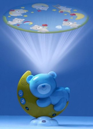 Chicco Мобиль Next2 Moon / цвет голубой