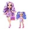RAINBOW HIGH(Рейнбоу Хай) Кукла Littles Аметист 15 см фиолетовая с аксессуарами