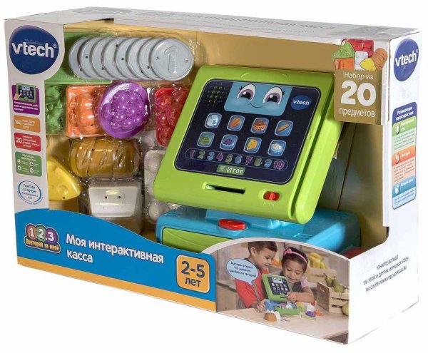 Vtech Игровой набор "Моя интерактивная касса"