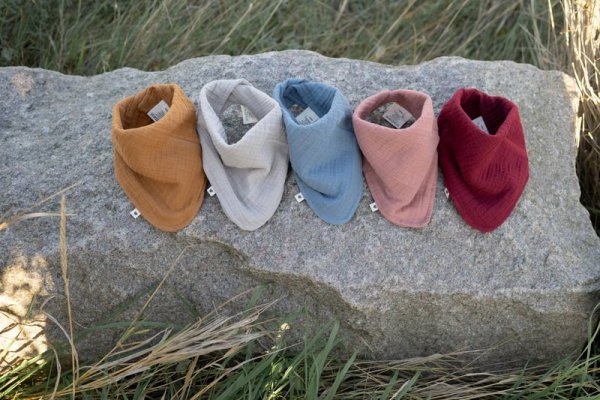 BIBS Муслиновый слюнявчик Bandana Bib Mustard