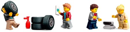 Lego Конструктор City "Грузовик-автовоз со спортивными автомобилями"