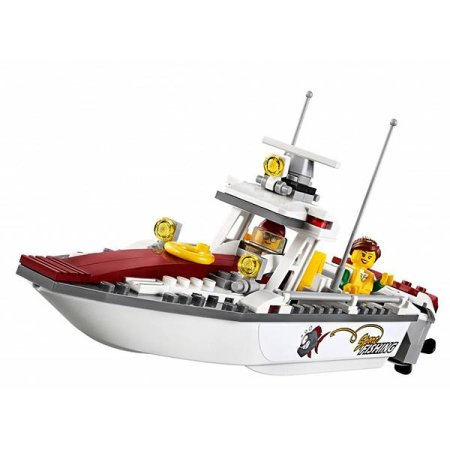 Lego Конструктор Город  Рыболовный катер