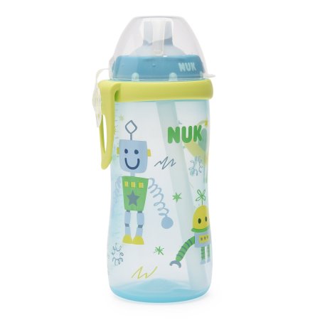Nuk First Choice Поильник с силиконовой трубочкой, 300 мл, с 18 месяцев