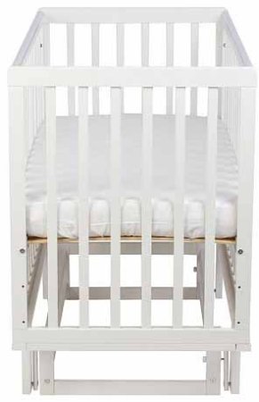 Polini kids Кроватка Simple 340 с маятником / цвет белый