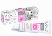 R.O.C.S. Зубная паста Pro Baby "Минеральная защита и Нежный уход", 0+					